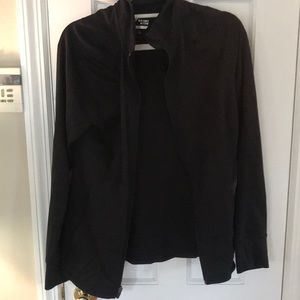 Black athletic jacket